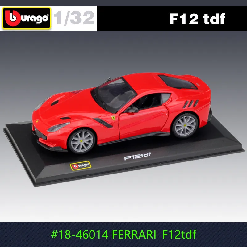 

Bburago New 1:32 Ferrari F12 TDF alloy car model and toy car die casting static car model collection dedicated