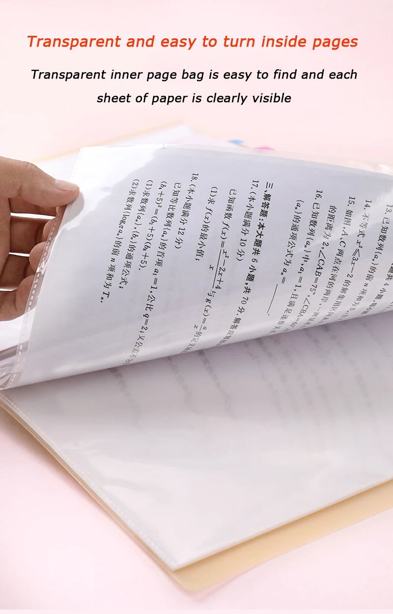 Япония Kokuyo A4 10/20 Вт, 30 Вт, 40 многослойная папка прозрачная вставка Сумка Школьные Канцелярские студенческая сумка для хранения данных