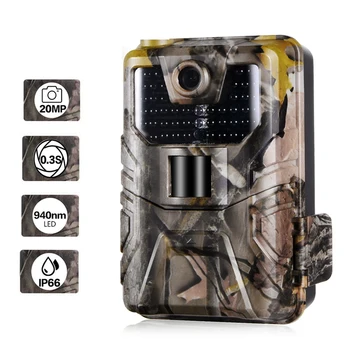 

Hc900A Hunting Camera Trail Camera 20Mp 1080P 0.5S Trigger Infrared Night-Vision Trail Camera Outdoor Wild Camera for Hunter