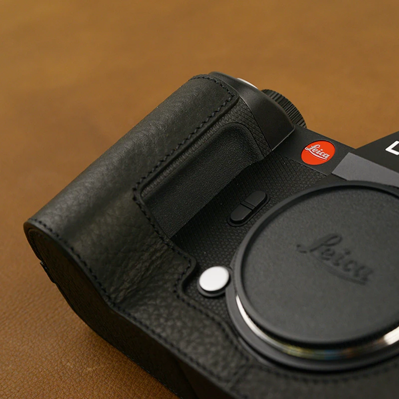 本革は手作り カメラケース LEICA ライカ SL2用 SL2-S ケース手作り本革カメラケース半身ライカ SL2 SL2-S