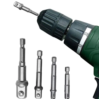 

7pcs Hex Shank Drill Bits Set Impact Wrench Driver Drilling Extension Tool Kit