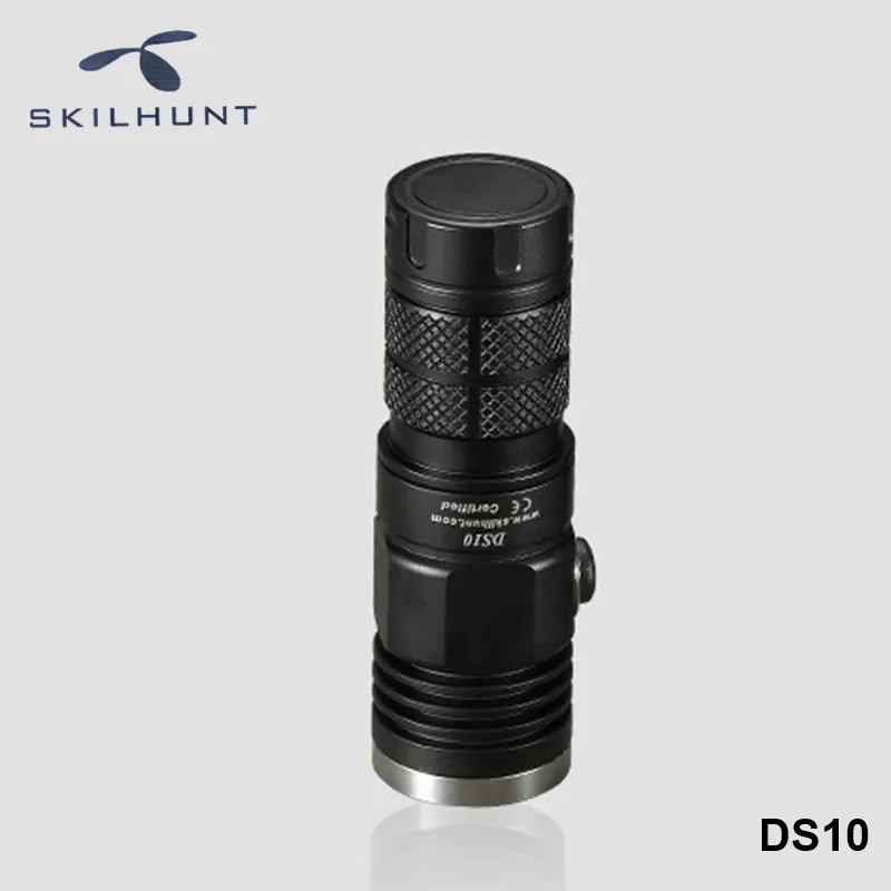 Skilhunt DS10 DS15 DS16 DS21 CR123 AA 14500 18650 EDC фонари яркий Водонепроницаемый Cree светодиодный