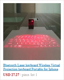 Bluetooth лазерная клавиатура беспроводная Виртуальная проекционная клавиатура портативная для Iphone Android смартфон Ipad планшет ПК ноутбук