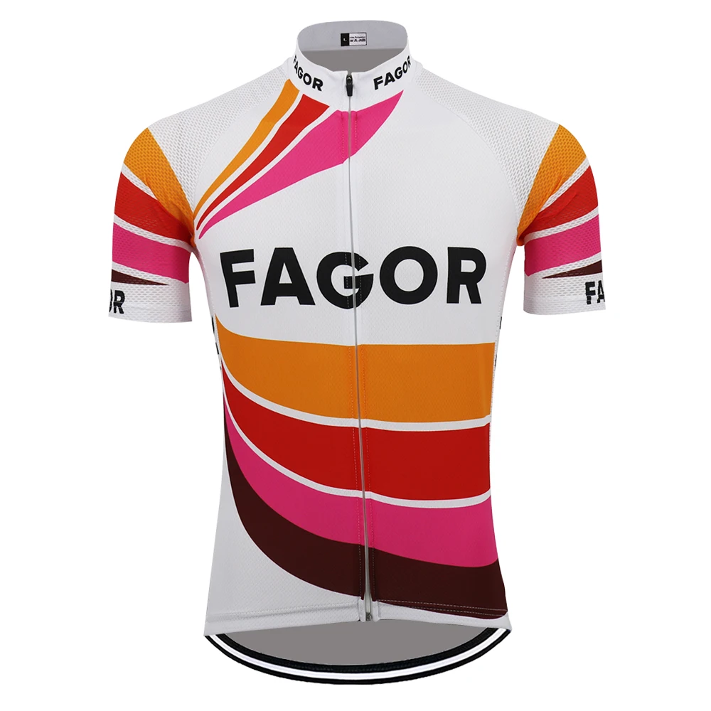 FAGOR Classic Cycling jersey short sleeve ropa ciclismo mtb jersey bike clothing cycling clothing triathlon bicycle tops