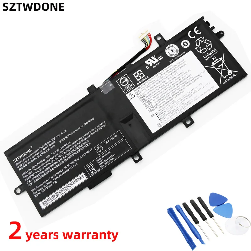 SZTWDONE 00HW004 Новый аккумулятор для ноутбука Lenovo ThinkPad Helix 2 Tablet 00HW005 00HW010 00HW011 SB10F46442