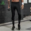 VANSYDICAL Compression Pants Men Running Tights with Reflective Striped Basketball Legging Workout Elastic Waist Trousers Men ► Photo 1/6