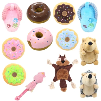 

Dog Chew Squeak Toys Interactive Stuffed Squeaking Pet Toy Cute Plush Puzzle for Dogs Cat Chew Squeaker Squeaky Toy Pet Supplies