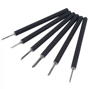 

6pcs Wood Carving Chisel Knife Hand Tool Set For Basic Detailed Carving Woodworkers Gouges