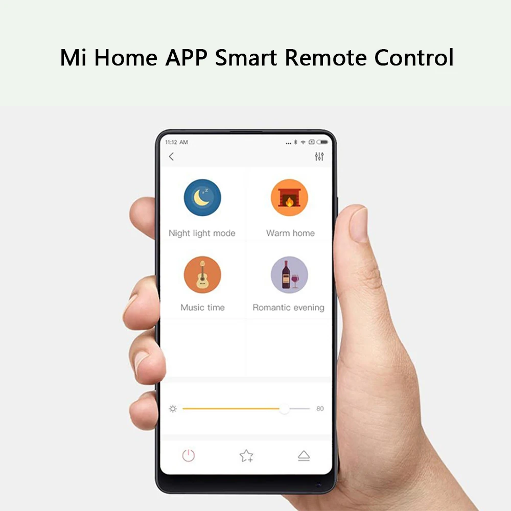 Умная прикроватная лампа Xiaomi Mijia Wi Fi светодиодная с регулируемой яркостью RGBW