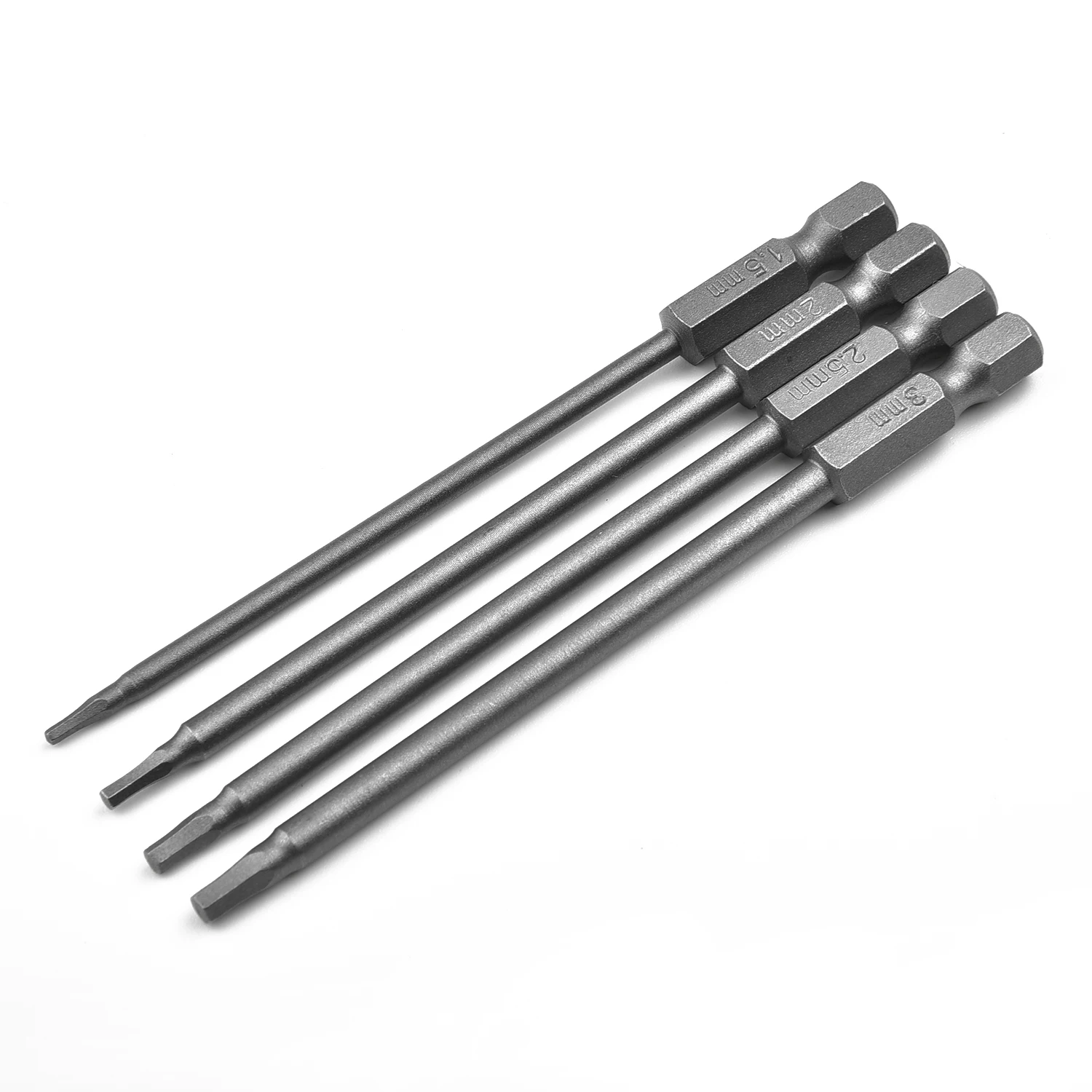 4Pcs Hex Screwdriver Bits 1/4