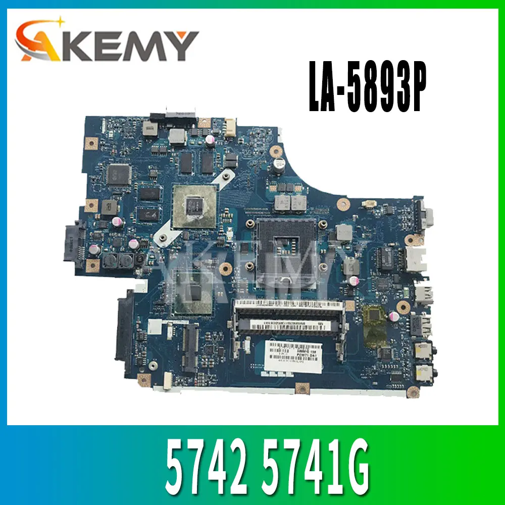 LA 5893P материнская плата для ноутбука Acer 5740 5741 5742 5741G 5742GLA 5891P 5894P 8 *