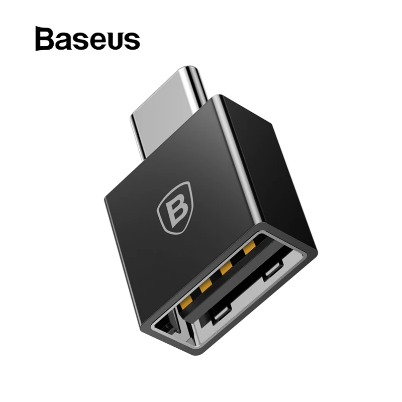 Baseus TYPE C Male to USB Female Cable Adapter Converter For ( ) Charger Plug OTG |