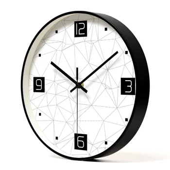 

Simple Silent Wall Clock Modern Design Nordic Novelty Creative Wall Clock Bedroom Quartz Relogio Parede Home Decoration ZB50WC