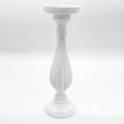 Medium White B Большие Подсвечники Tealight металлический фонарь s винтажный Ретро фонарь для столба современный режим канделяброс стойка бронзовая Свеча Держатель LLC015 - Цвет: Medium White B