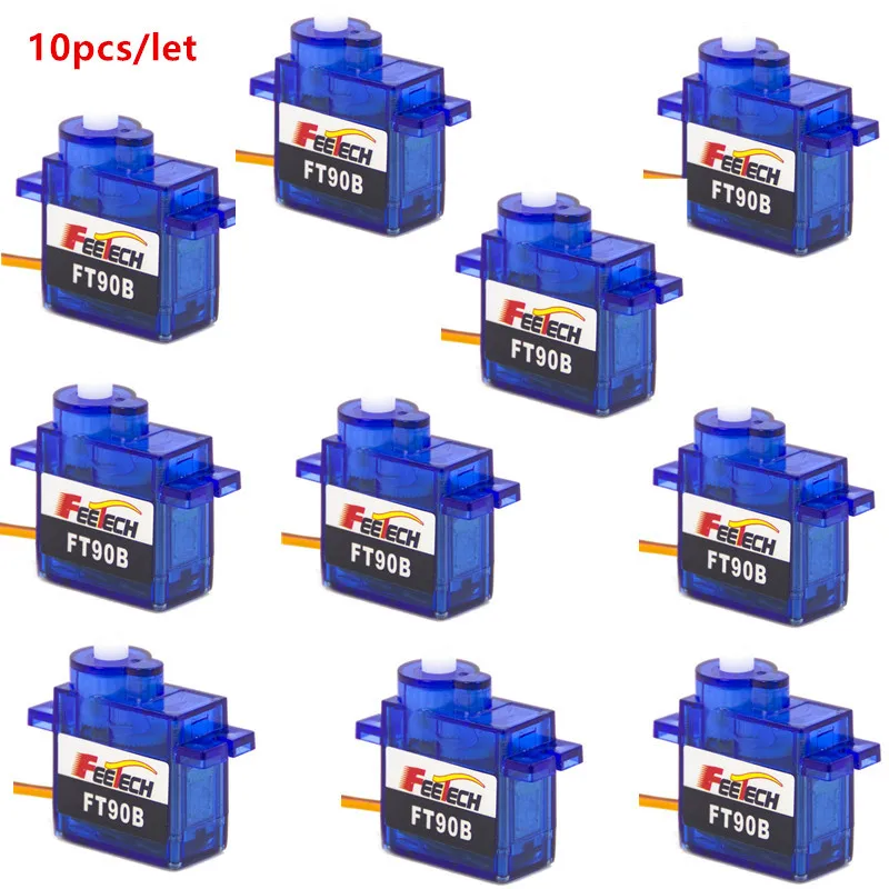 Сервомотор Feetech Arduion 9g FT90B 3-6 в 0-180 градусов цифровой сервопривод POM пластиковые