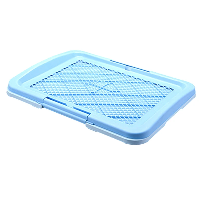 Blue Портативные ящики для туалета для питомцев, собак и кошек, лотки для туалета, легкие чистые принадлежности для животных - Цвет: Blue