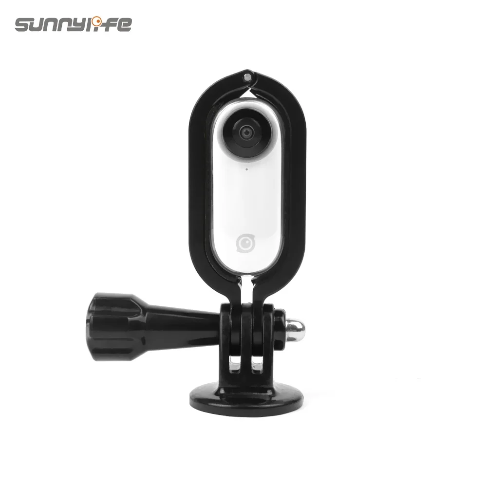 

Protective Frame Mount Aluminum Alloy 1/4 Adapter Bracket Stabilizer for Insta360 Go Camera