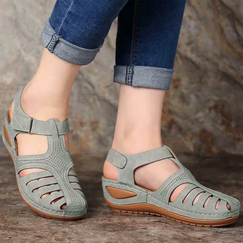 

Summer Wedge Sandals Soft Bottom Women Sandals Comfort Women Shoes Ladies Sandalias Women Flats Mocassins Sandalias Mujer 2020