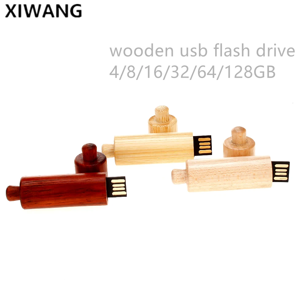 Деревянная реальная емкость диска Кле usb флэш-накопитель 4 ГБ 8 ГБ Флешка 16 ГБ флеш-накопитель 32 Гб 64 Гб 128 ГБ usb-носитель палка Бесплатный Пользовательский логотип