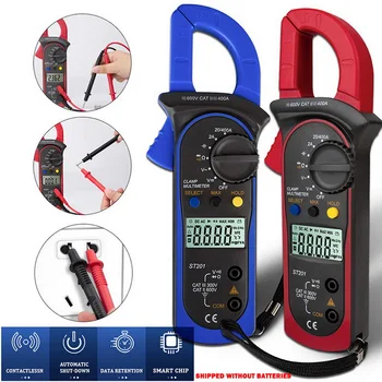 

Digital-Multimeter kondensator tester Automotive spannung tester Clamp amperemeter transistor tester ST201