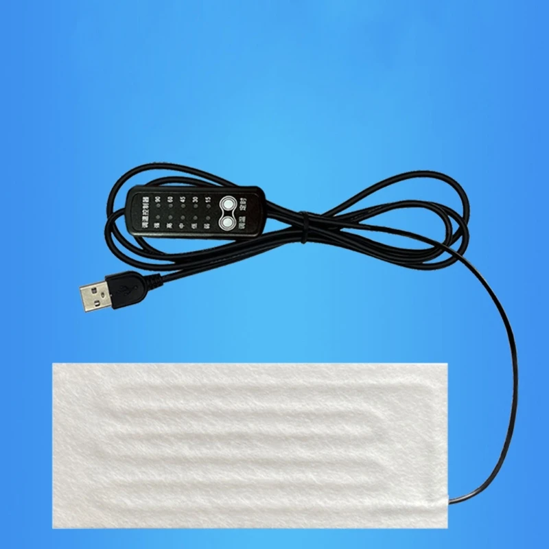 USB Heizung Pad Heizung Mat Beheizten Draht 5V Elektrische Heizung