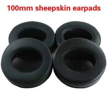 

100mm General Sheepskin Ear Pads Replacement High Quality Soft Protein Ear Pads Cushion for Sony for Akg for ATH for Sennheiser