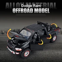 1:32 Dodge RAM TRX Pickup Alloy Car Model Diecasts Toy Off-road Vehicles Car Model Sound and Light Simulation Childrens Toy Gift 2