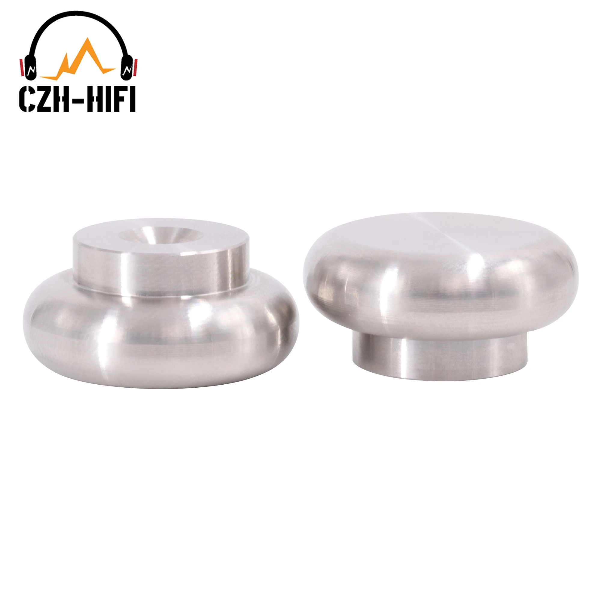 

1PC Audio Isolation Feet Pad Stand Base Cone Mat 316L Stainless Steel 25x12mm Amplifier Speaker DAC Radio Turntable Base Pad