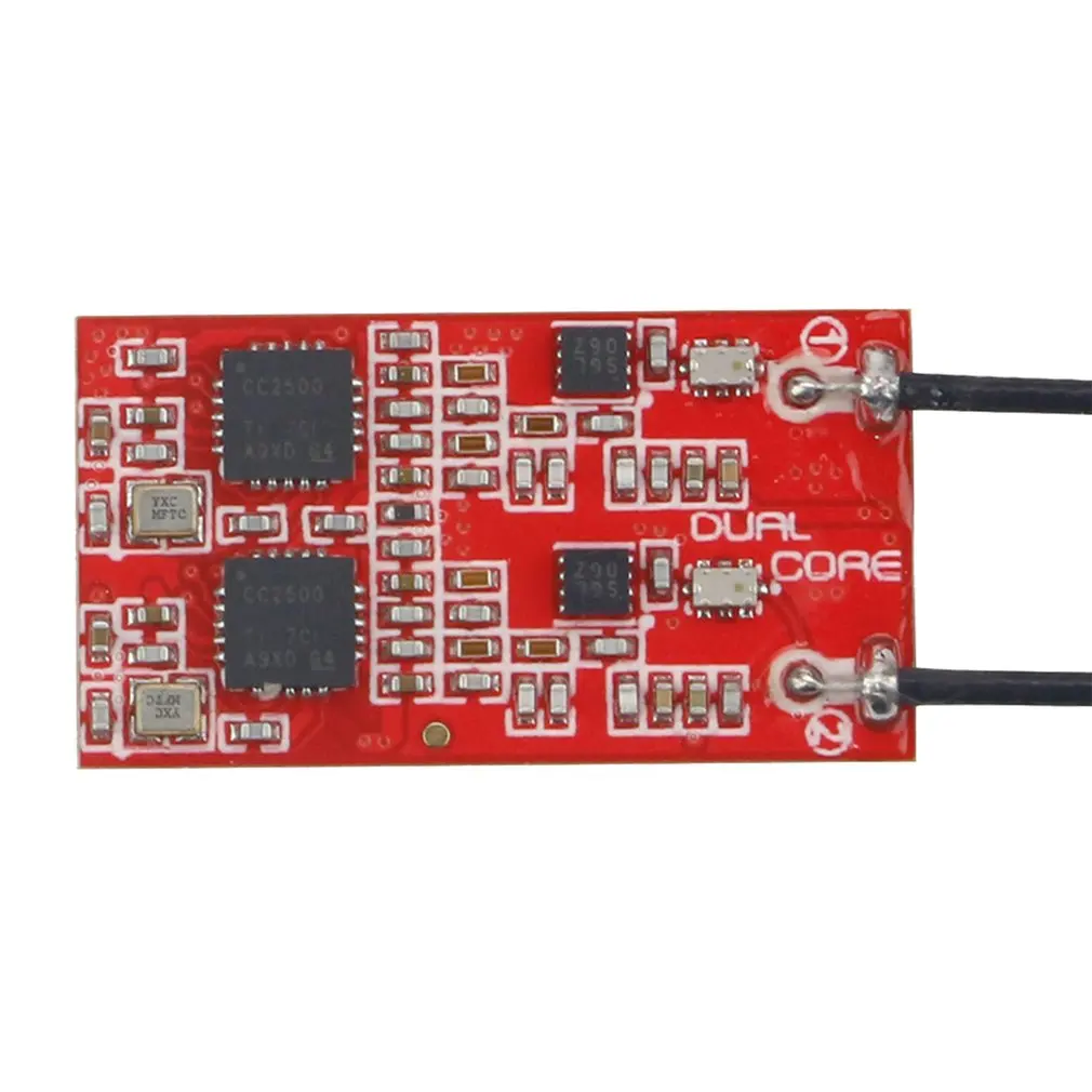 

2019 New X-BOSS AC2000 Dual Core Tri-mode Mini Receiver RSSI Frsky D16 S-FHSS XM+ X9D Dual Antenna AC900 for RC Racing