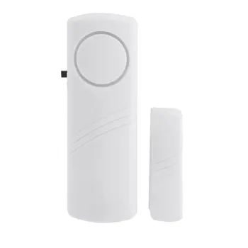 

Door Window Wireless Burglar Alarm with Magnetic Sensor Home Safety Wireless Longer System Security Device White Wholesale