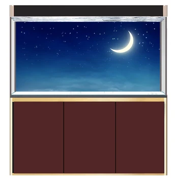 

[JT-0023] Fish Tank Background HD Starry Sky Series Aquarium Sticker Mural Decoration Painting Pattern Size Can Be Customized