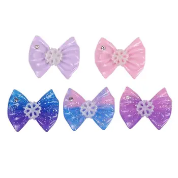 

Resin Candy Color BOW Rhinestone FlatBack Appliques Diy Crafts AXYD