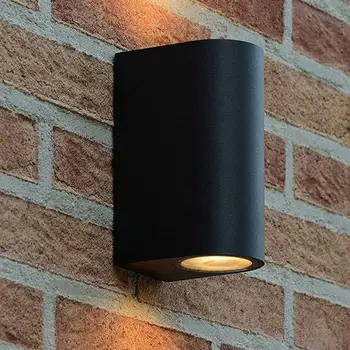 

1 Pc Outdoor Wall Mounted LED Wall Lamp Waterproof Light Fixture With Up And Down Design For Corridor Courtyards Doorways