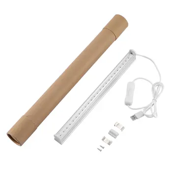 

USB UV 6W Light Bar LED Sterilizer Germicidal Lamp Traveling Disinfection Lamp Cold Cathode UV Light 395-400nm