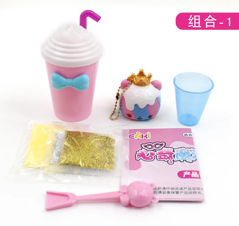 EAKI DIY Дети Choi грязевая игрушка с оригинальной коробкой Кристалл слизи игрушки для детей подарок