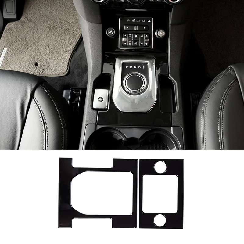 Black Wood Car Gear Shift Panel Cover Trim For Land Rover Discovery 4 LR4  2010 2011 2012 2013 2014 2015 2016 - AliExpress