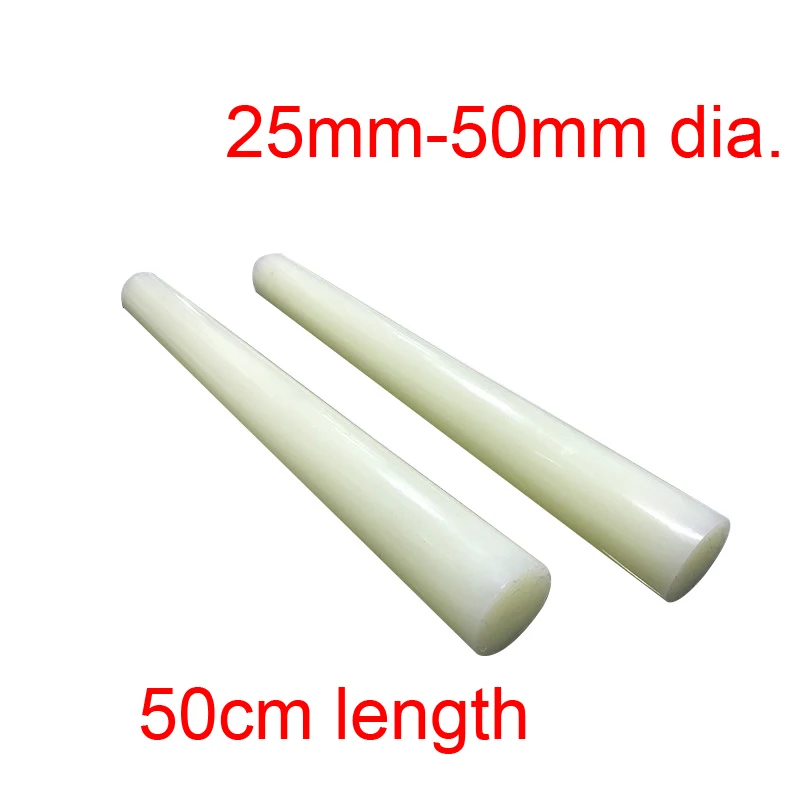 25mm30mm35mm40mm45mm50mmdiameterPAbarNYLONRODpolyamidestick