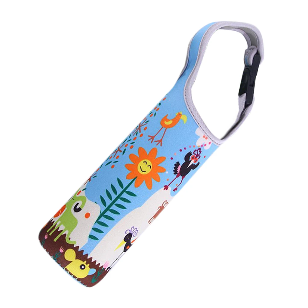 Heat Insulation Water Bottle Holder Cover Vacuum Cup Mug Bag Tote Cover for Home Travel Trip Bike Outdoor Camping Use