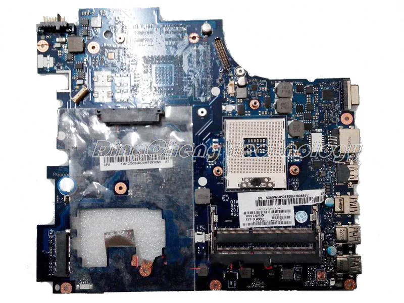 Материнская плата для ноутбука Lenovo G780 LA-7983P QIWG7 HM76 GMA HD DDR3 интегрированная