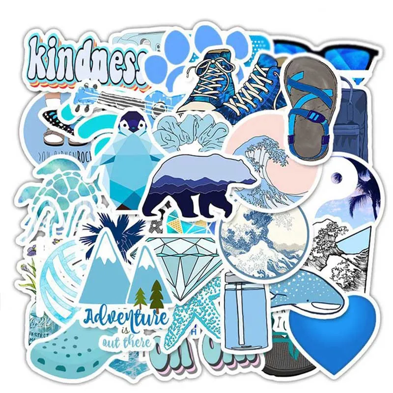 50PCS TZ-16 50 шт мультфильм простые девушки Kawaii стикеры s для Chidren игрушки водонепроницаемый наклейка для «сделай сам» ноутбук велосипедный шлем автомобильные наклейки - Цвет: 50PCS TZ-16