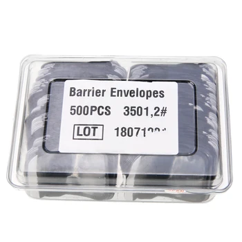 

500pcs Dental Protective Bag Barrier Envelopes #2 X-Ray ScanX Pouch Envelopes Disposable For Intraoral X Phosphor Storage Plates