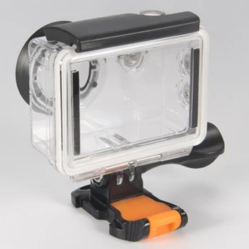 

Sport Action Camera Use With Red Filter Housing Transparent Durable Underwater Waterproof Case Accessories Outdoor For EKEN H9R