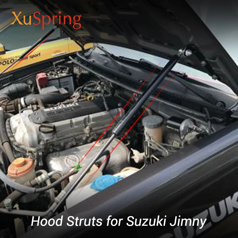 Для Mazda Suzuki Chevrolet Jimny Wide Sierra AZ Offroad 2007 2018 капот капота Газовый амортизатор стойки