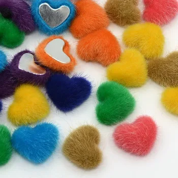 

10~20Pcs Cloth Fabric Covered Cabochons with Aluminum Bottom for Jewelry Making