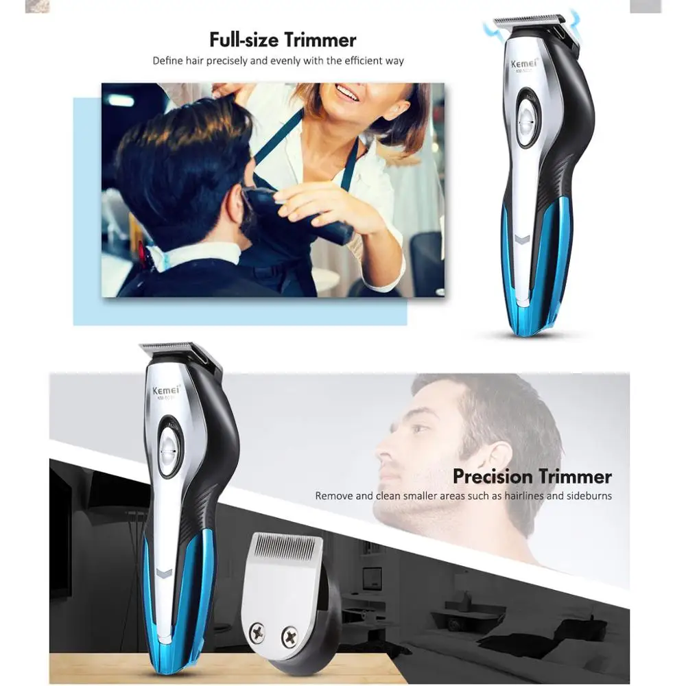 Kemei clipper Hair trimmer beard trimer Machine cut hair Trimer Clipper hair cutting machine Electric Trimmer men razor 5