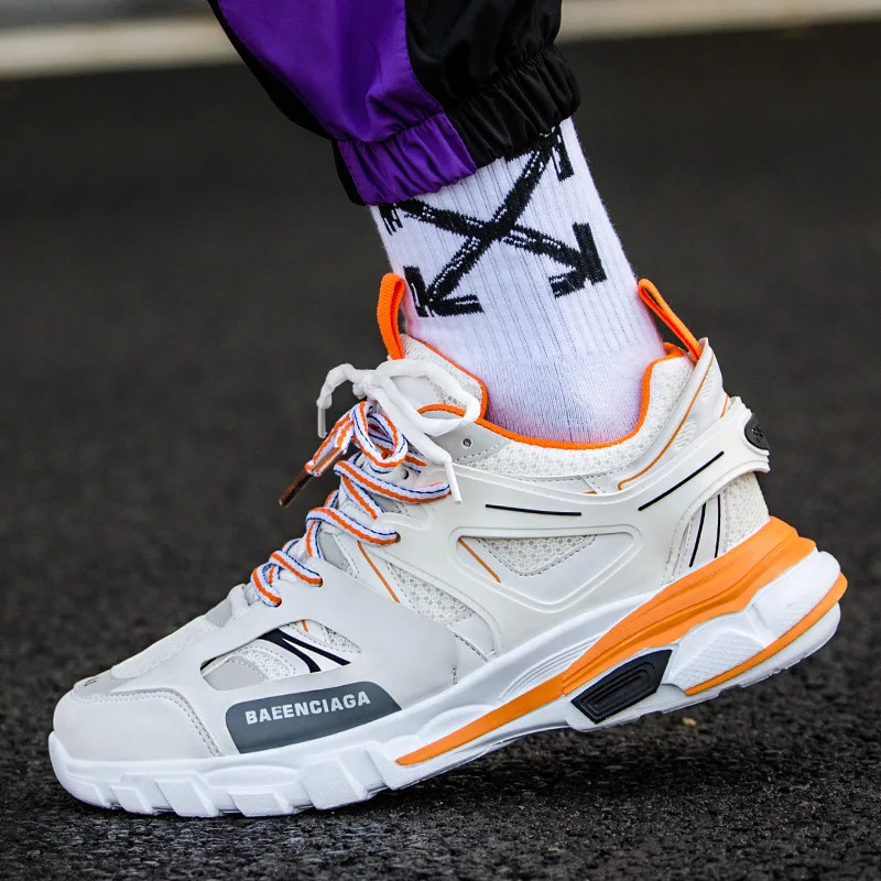 

2019 New Style MEN'S SHOES Paris 3.0 Family Three Generations Dad Shoes Fashion Trendy Shoes Running Travel Shoes MEN'S SHOES