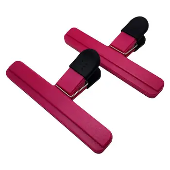 

2Pcs Food Sealing Clips Cartoon Patterned Portable Moisture-proof Fresh-keeping Clamp Snack Sealer (Blue)