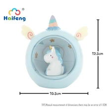 Unicornss с милыми рисунками животных светодиодный ночной