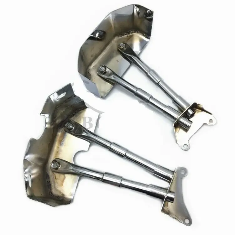 Engine Rocker V-Twin Cover for Honda Shadow Steed VT400/600 VLX400/600 Chorme Silver / Black