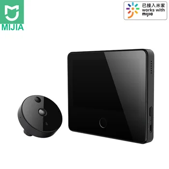 

Xiaomi MIJIA 1080P 161° FHD Wireless Smart Cat-eye Video Doorbell with 5inch Touch Screen AI Face & PIR Movement Detection